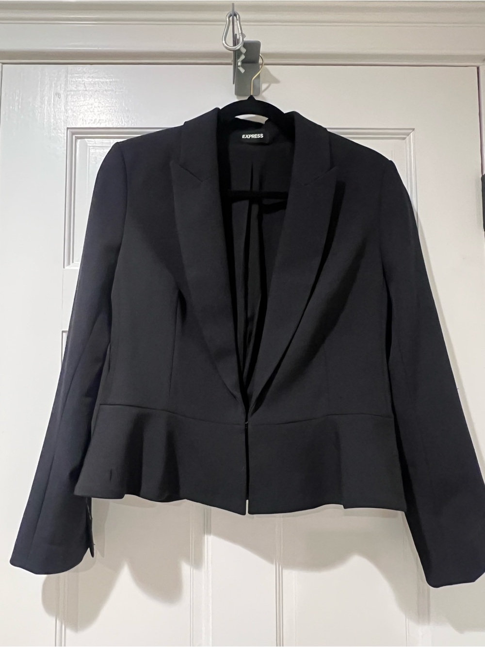 Express Black Peplum Blazer Jacket